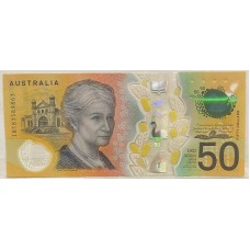 AUSTRALIA 2018 . FIFTY 50 DOLLARS BANKNOTE . LOWE/FRASER . LAST PREFIX IB